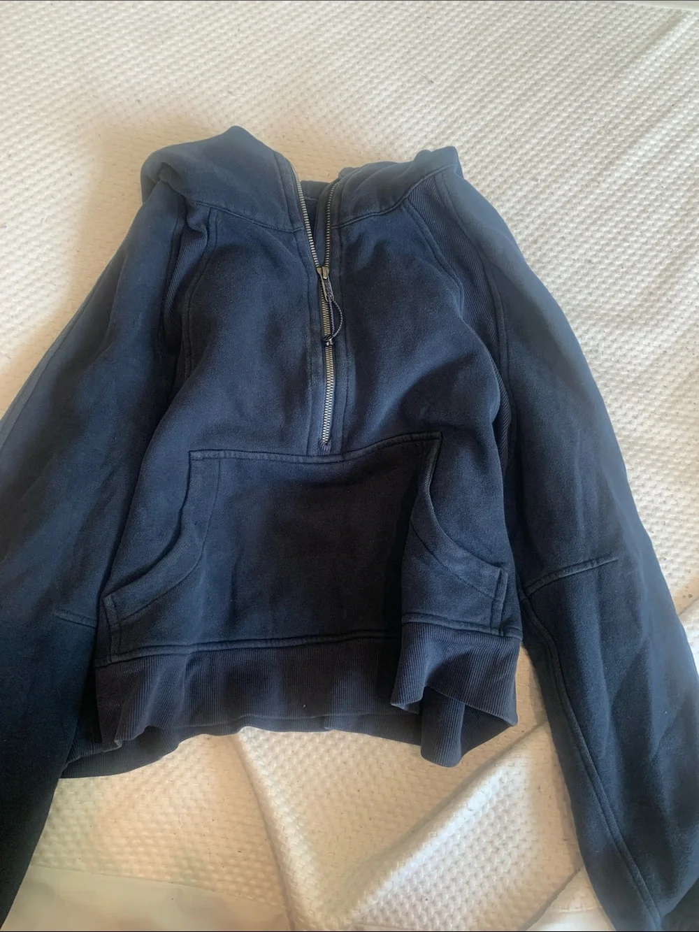 lululemon athletica Navy Half-Zip Pullover Hoodie